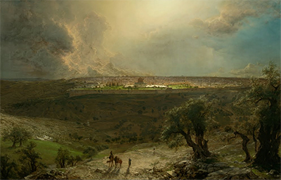 Jerusalem from the Mount of Olives Frederic Edwin Church